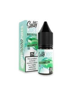 Salty Joe's Bar Refill Watermelon Ice Nic Salt Vape Juice