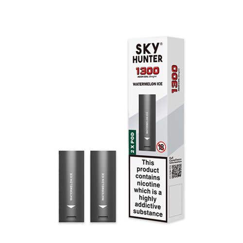 Sky Hunter Twist 2600 Prefilled Vape Pods - Watermelon Ice