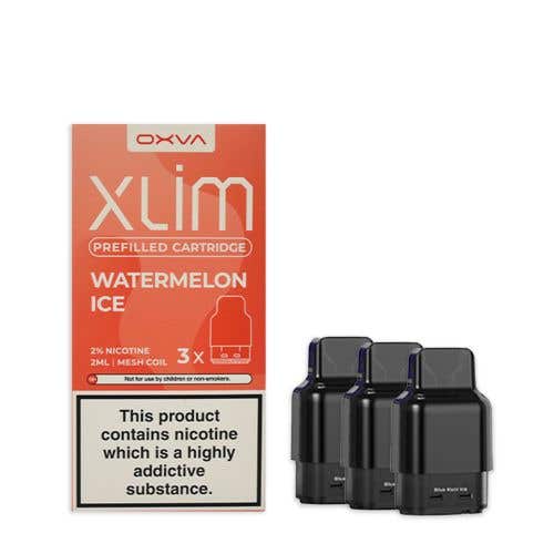 Oxva Xlim Prefilled E-Liquid Pod Cartridges - 20mg - Watermelon Ice