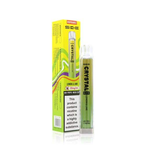 SKE Crystal Bar Disposable Vape Kit Lemon and Lime