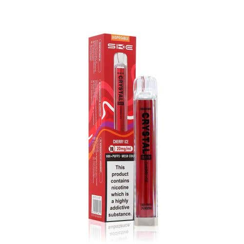 SKE Crystal Bar Disposable Vape Kit Cherry Ice