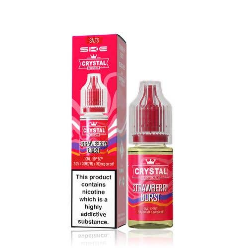 SKE Crystal Original Salts V2 Strawberry Burst Nic Salt